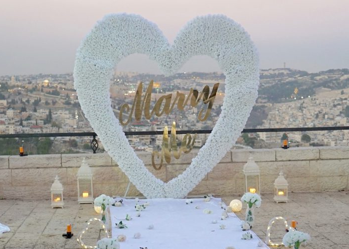 הצעת נישואין בירושלים